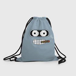 Рюкзак-мешок Лицо Бендера, цвет: 3D-принт