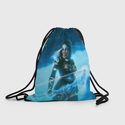 Рюкзак-мешок Мороз, цвет: 3D-принт