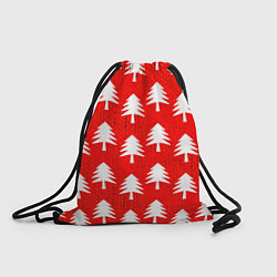 Рюкзак-мешок Ёлочки, цвет: 3D-принт