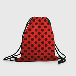 Рюкзак-мешок Леди Баг: узор, цвет: 3D-принт