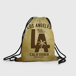 Рюкзак-мешок Лос-Анджелес, цвет: 3D-принт