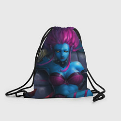 Рюкзак-мешок Hair Evelynn, цвет: 3D-принт