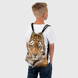 Рюкзак-мешок Милый тигр, цвет: 3D-принт — фото 2