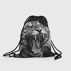 Рюкзак-мешок Гнев тигра, цвет: 3D-принт