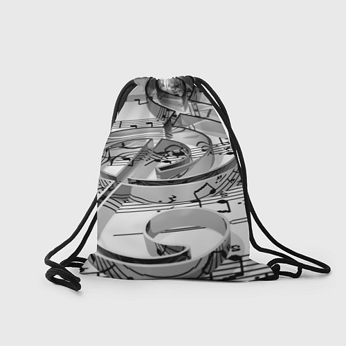 Мешок для обуви Скрипичный ключ / 3D-принт – фото 2