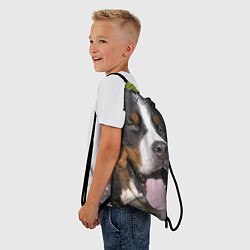Рюкзак-мешок Бернский зенненхунд, цвет: 3D-принт — фото 2
