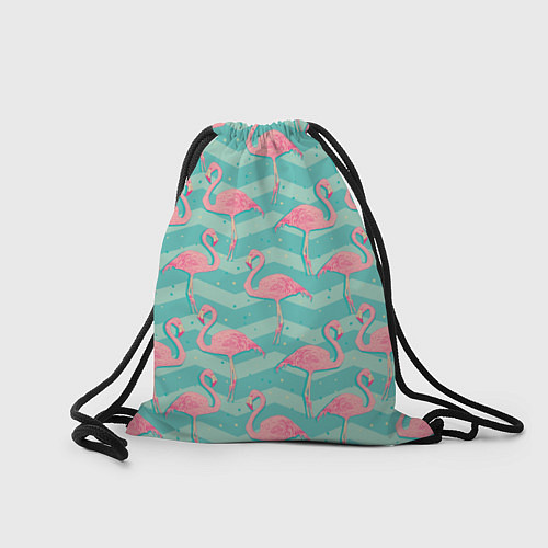 Мешок для обуви Flamingo Pattern / 3D-принт – фото 2