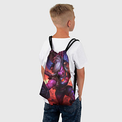 Рюкзак-мешок Red Vi, цвет: 3D-принт — фото 2