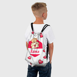 Рюкзак-мешок Катя, цвет: 3D-принт — фото 2