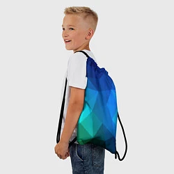 Рюкзак-мешок Fight Polygon, цвет: 3D-принт — фото 2