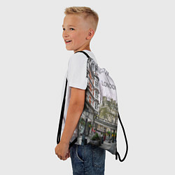 Рюкзак-мешок Лондон - бульвар, цвет: 3D-принт — фото 2