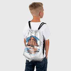 Рюкзак-мешок Shakur Drowns, цвет: 3D-принт — фото 2