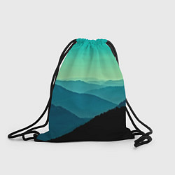 Рюкзак-мешок Туманный лес, цвет: 3D-принт