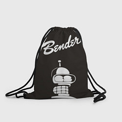 Рюкзак-мешок Bender Retro, цвет: 3D-принт