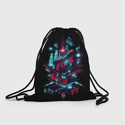 Рюкзак-мешок Mr Robot City, цвет: 3D-принт