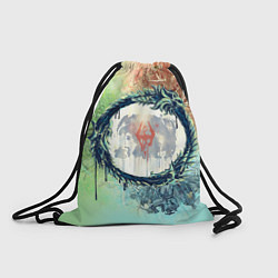 Рюкзак-мешок TES 2, цвет: 3D-принт