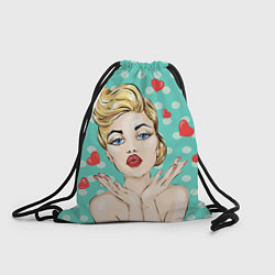 Рюкзак-мешок Pop Art, цвет: 3D-принт