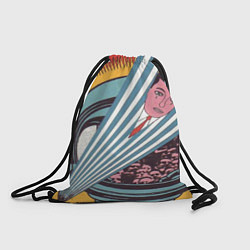 Рюкзак-мешок Ретро, цвет: 3D-принт
