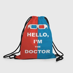 Рюкзак-мешок Im the Doctor, цвет: 3D-принт