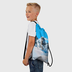 Рюкзак-мешок Волчья охота, цвет: 3D-принт — фото 2