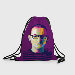 Рюкзак-мешок Честер Беннингтон, цвет: 3D-принт