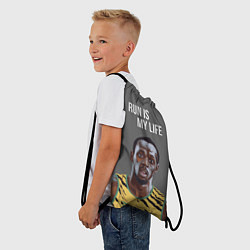 Рюкзак-мешок Усэйн Болт, цвет: 3D-принт — фото 2