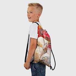 Рюкзак-мешок Роллы, цвет: 3D-принт — фото 2