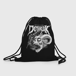Рюкзак-мешок Dethklok: Goat Skull, цвет: 3D-принт