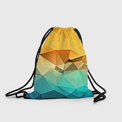 Рюкзак-мешок Битва геометрий, цвет: 3D-принт