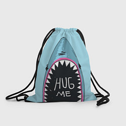 Рюкзак-мешок Shark: Hug me, цвет: 3D-принт