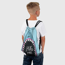 Рюкзак-мешок Shark: Hug me, цвет: 3D-принт — фото 2