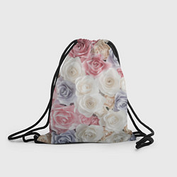 Рюкзак-мешок Букет из роз, цвет: 3D-принт