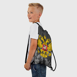 Рюкзак-мешок Родной камуфляж РФ, цвет: 3D-принт — фото 2