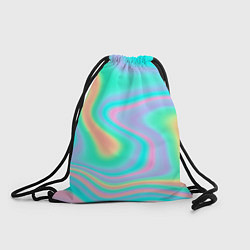 Рюкзак-мешок Светлые узоры, цвет: 3D-принт