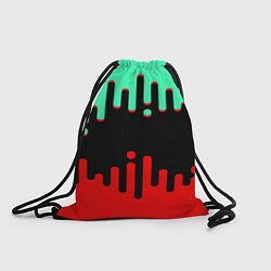 Рюкзак-мешок Городской триколор, цвет: 3D-принт