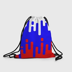 Рюкзак-мешок Русский триколор, цвет: 3D-принт