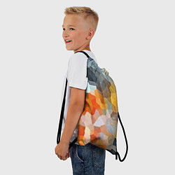 Рюкзак-мешок Мозаика в блеске, цвет: 3D-принт — фото 2