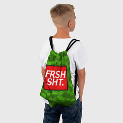Рюкзак-мешок FRSH SH*T, цвет: 3D-принт — фото 2