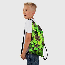 Рюкзак-мешок Clover pattern, цвет: 3D-принт — фото 2