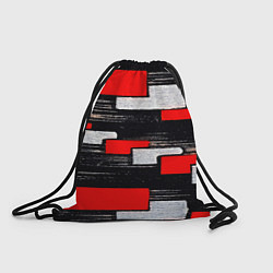 Рюкзак-мешок Необычная текстура, цвет: 3D-принт