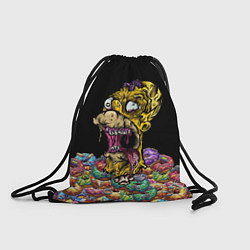 Рюкзак-мешок Zombie Homer, цвет: 3D-принт