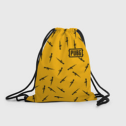 Рюкзак-мешок PUBG: Yellow Weapon, цвет: 3D-принт