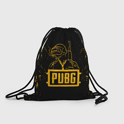 Рюкзак-мешок PUBG: Black Soldier, цвет: 3D-принт