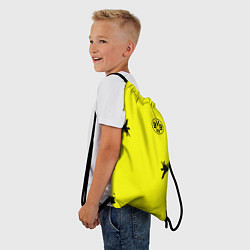 Рюкзак-мешок FC Borussia Dortmund: Yellow Original, цвет: 3D-принт — фото 2