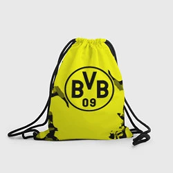 Рюкзак-мешок FC Borussia Dortmund: Yellow & Black, цвет: 3D-принт