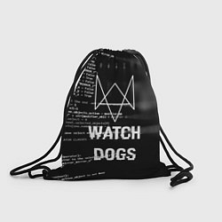 Рюкзак-мешок Watch Dogs: Hacker, цвет: 3D-принт