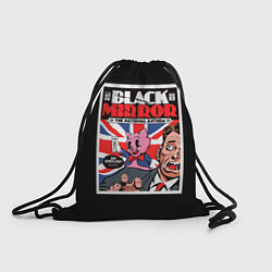 Рюкзак-мешок Black Mirror: Pig Poster, цвет: 3D-принт