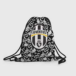 Рюкзак-мешок FC Juventus: Floral Logo, цвет: 3D-принт
