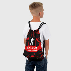 Рюкзак-мешок CS:GO - Арсений, цвет: 3D-принт — фото 2