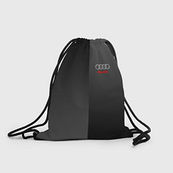 Рюкзак-мешок Audi: Metallic Style, цвет: 3D-принт